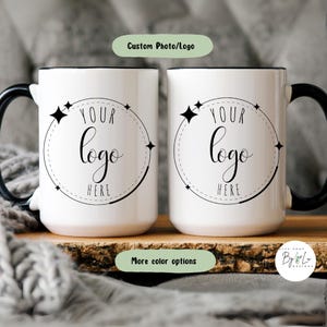 Custom Logo Coffee Mug, Personalized Logo mug, Logo Mug Custom, Employee Appreciation Custom Corporate Gifts, Company Coffee Cup Gifts