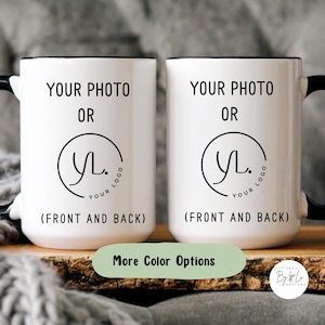 Bulk Logo Cup Personalized For Customer Gifts Bulk, Logo Mug Custom, Team Gifts for Employees Personalized, Employee Appreciation Mug