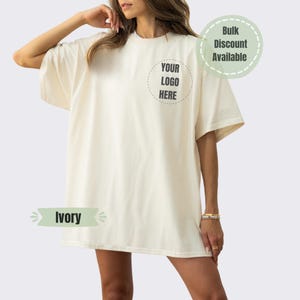 Personalized Company Logo Shirt, Team Logo Shirt, Comfort Colors Custom Shirt, Your Business Logo Here Shirt, Personalized Logo shirt