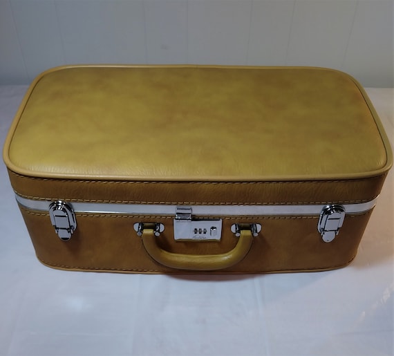 Louis Vuitton Rue Scribe Vintage 1930s Rare Leather Hardside Luggage Brown  ref.535206 - Joli Closet
