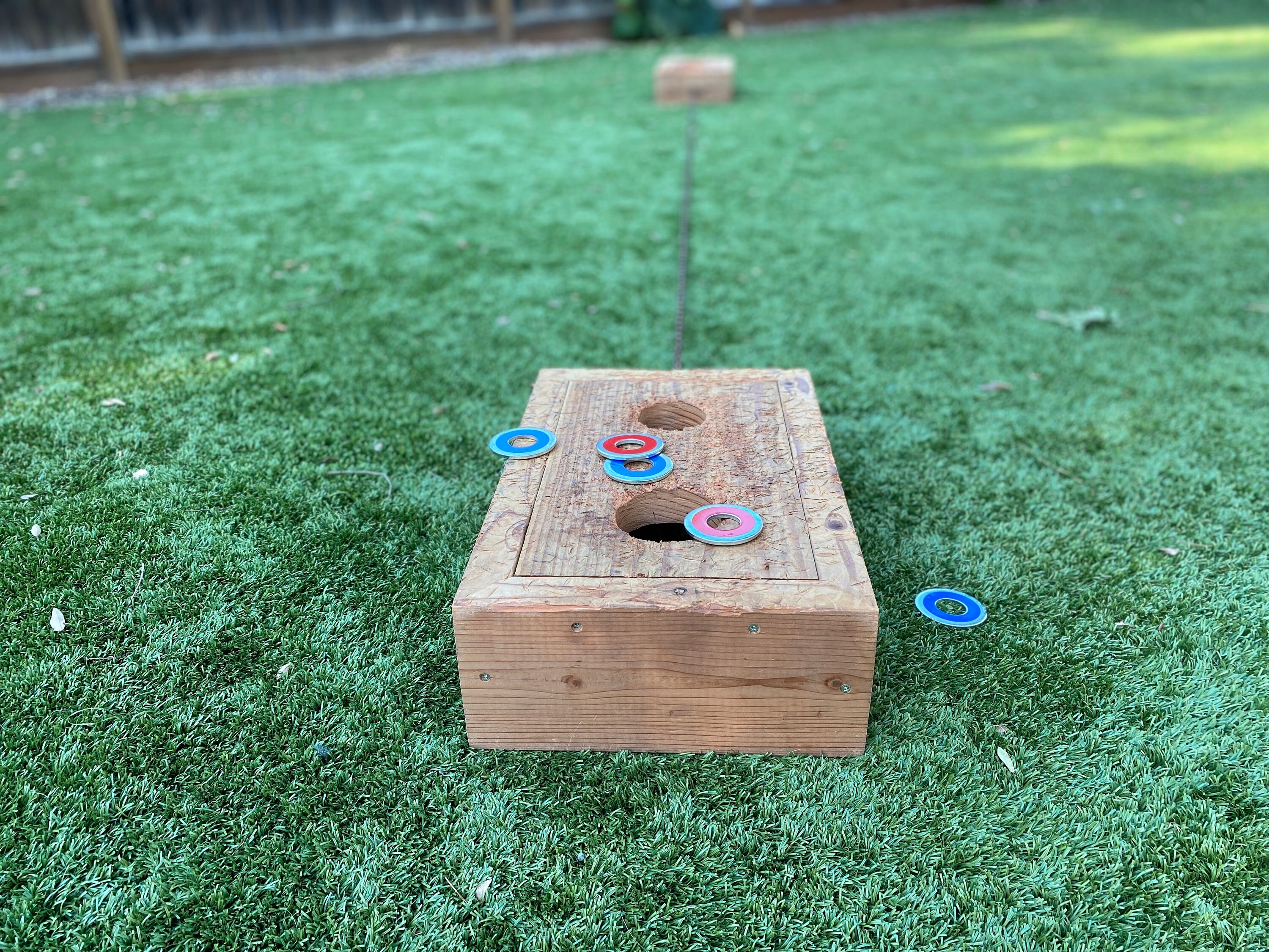 Sinkhole Washers Game Set Washer Toss Game Yard Game Etsy