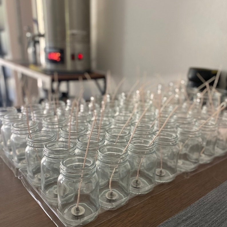 Bulk Candles 12 Pack unscented Soy Wax Long Burning Candle Baby Shower