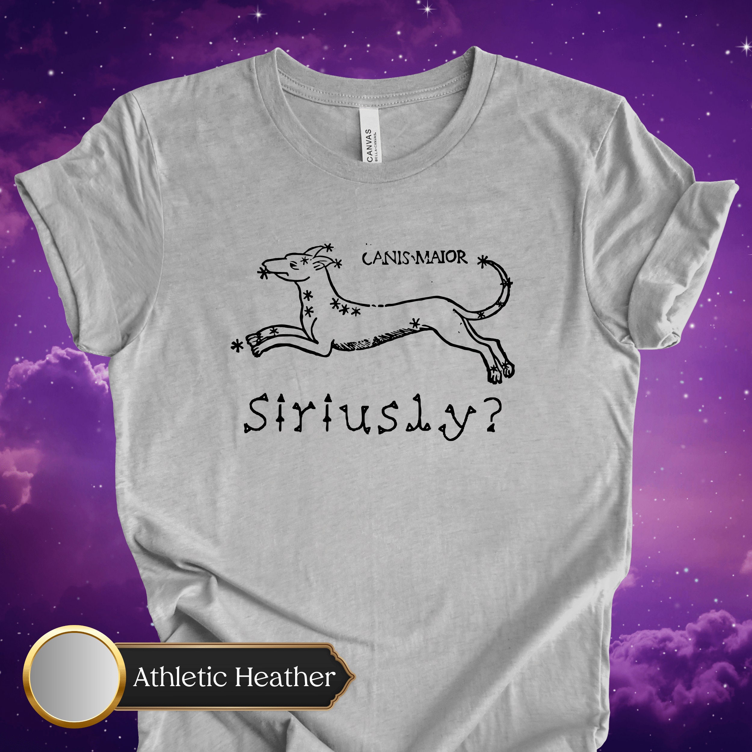 Siriusly Constellation - Unisex Bold Clean Funny Star