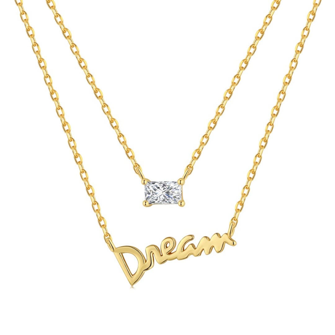 ネックレス・ペンダント +ENGBROX+ silver925 dreaming layered necklace EBNL23003SV Sterling Silver Dream Necklace – Layered Pendant – Dainty