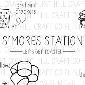 S&#39;more Station SVG