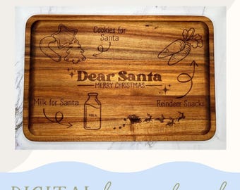 Milk & Cookies for Santa SVG