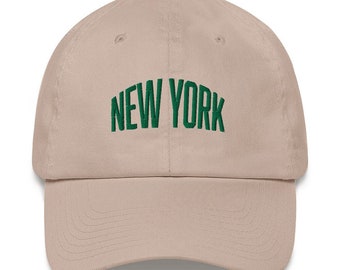 New York geborduurde papa-hoeden, New York City, Base Ball Cap, NYC Hike Trucker Hat, 6 panelen laag profiel Ny Ball-pet, Big Apple-themacadeaus