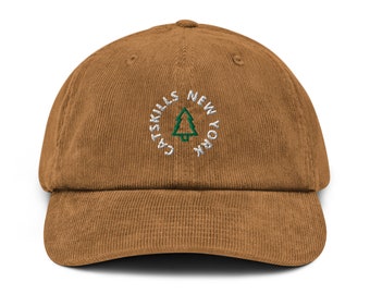 Catskills-hoed, baseballpet New York, NY Hiker, truckerhoed, NY-hoed, Catskills NY-cadeaus, geborduurde boom