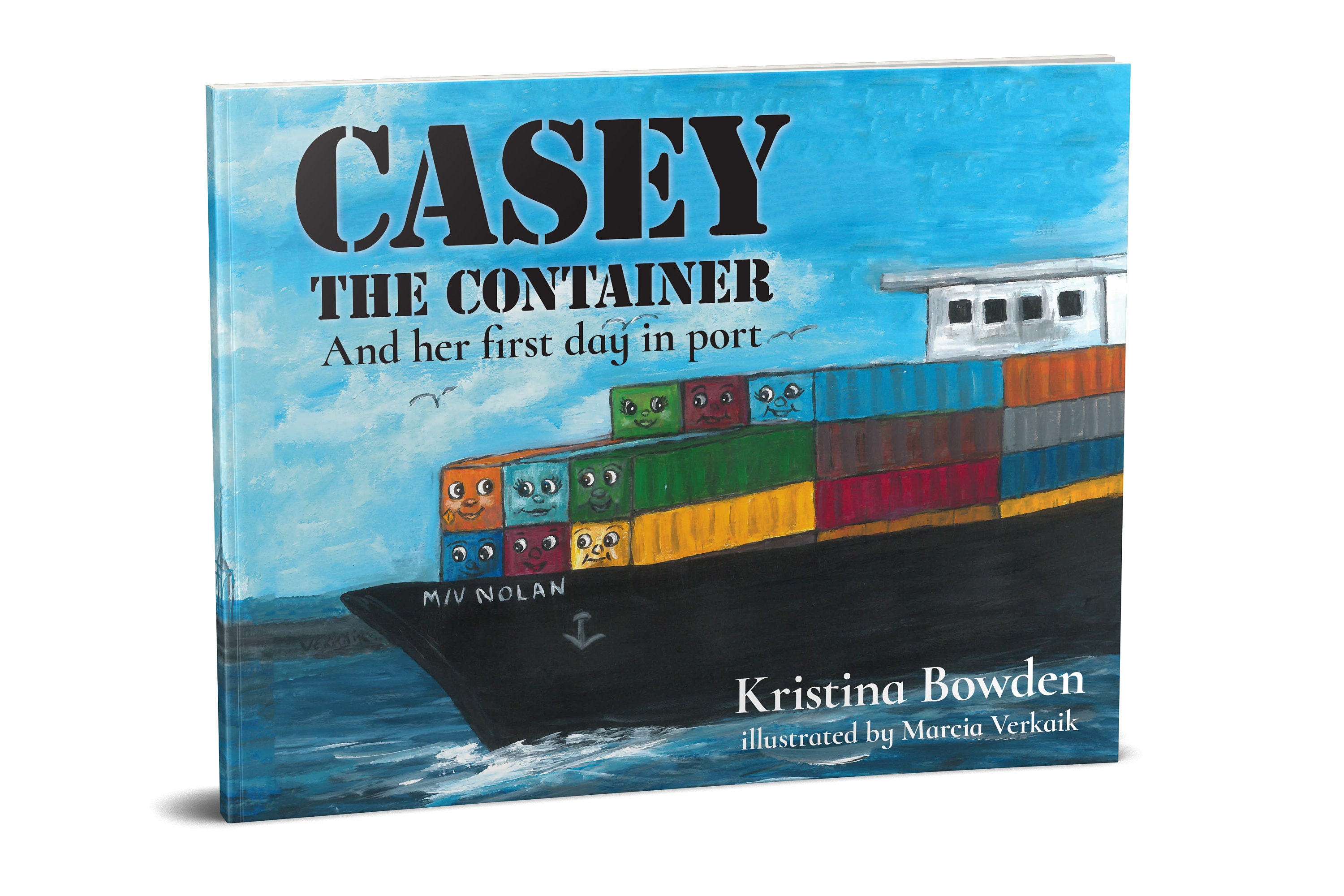 Casey the Container: Children's Picture Book, Acrylic Illustrations