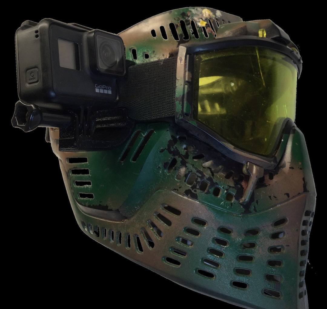 Gopro Paintball Helmet Strap Mount Etsy