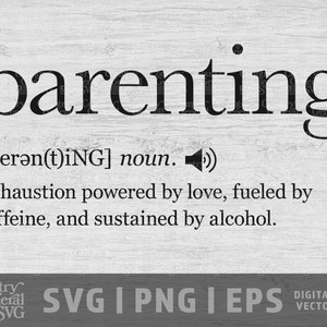 Définition parentale SVG | Papouasie-Nouvelle-Guinée | Eps, Graphique de dictionnaire amusant, Fichier Parenting Cut, bricolage, Définition de Parenting svg, Fichier Cricut
