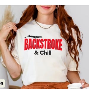 Swimmer Shirt Funny Swimming Gift for Swimmer Butterfly Stroke Swim Tee Backstroke Lover Water Sports Competition Shirt Swim Coach Gift