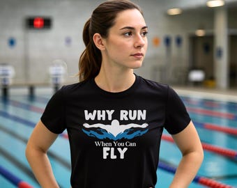 Funny Swimming Gift for Swimmer Swim Shirt Beach Tee Butterfly Stroke Swimmer Shirt Water Sports Coach Gift Pool Lover Competition Tee