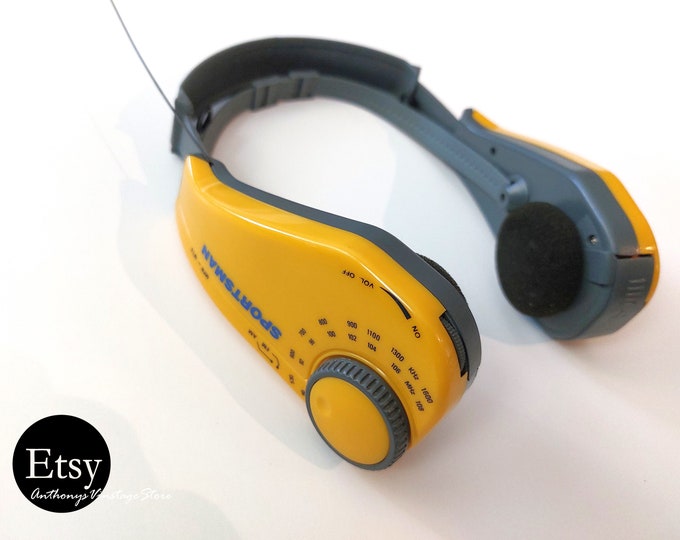 Vintage Radio AM FM Stereo Headphones Etsy