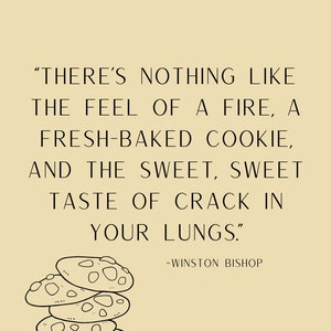 Winston Bishop New Girl Quote Print Download
