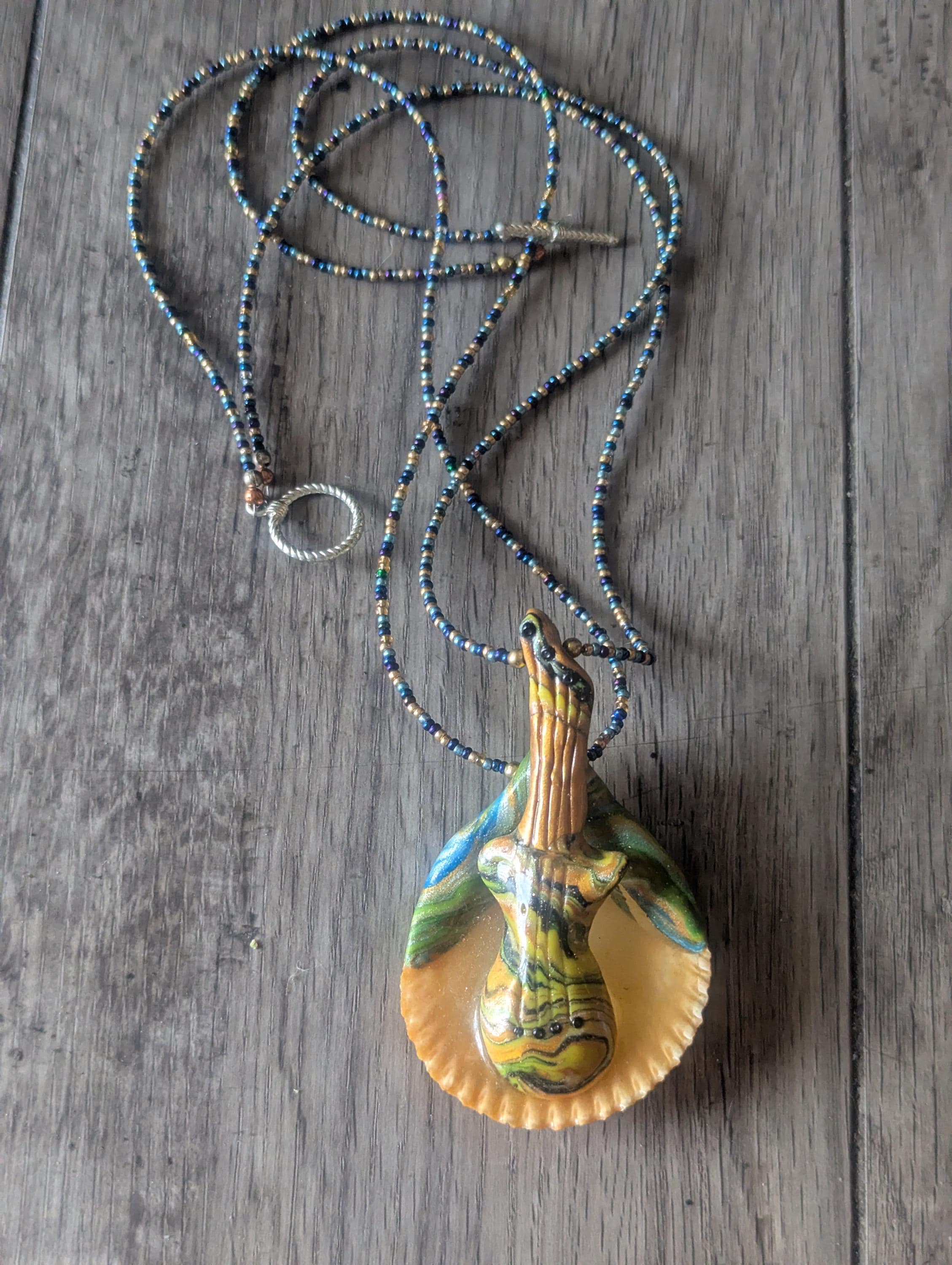 Bass Guitar Necklace