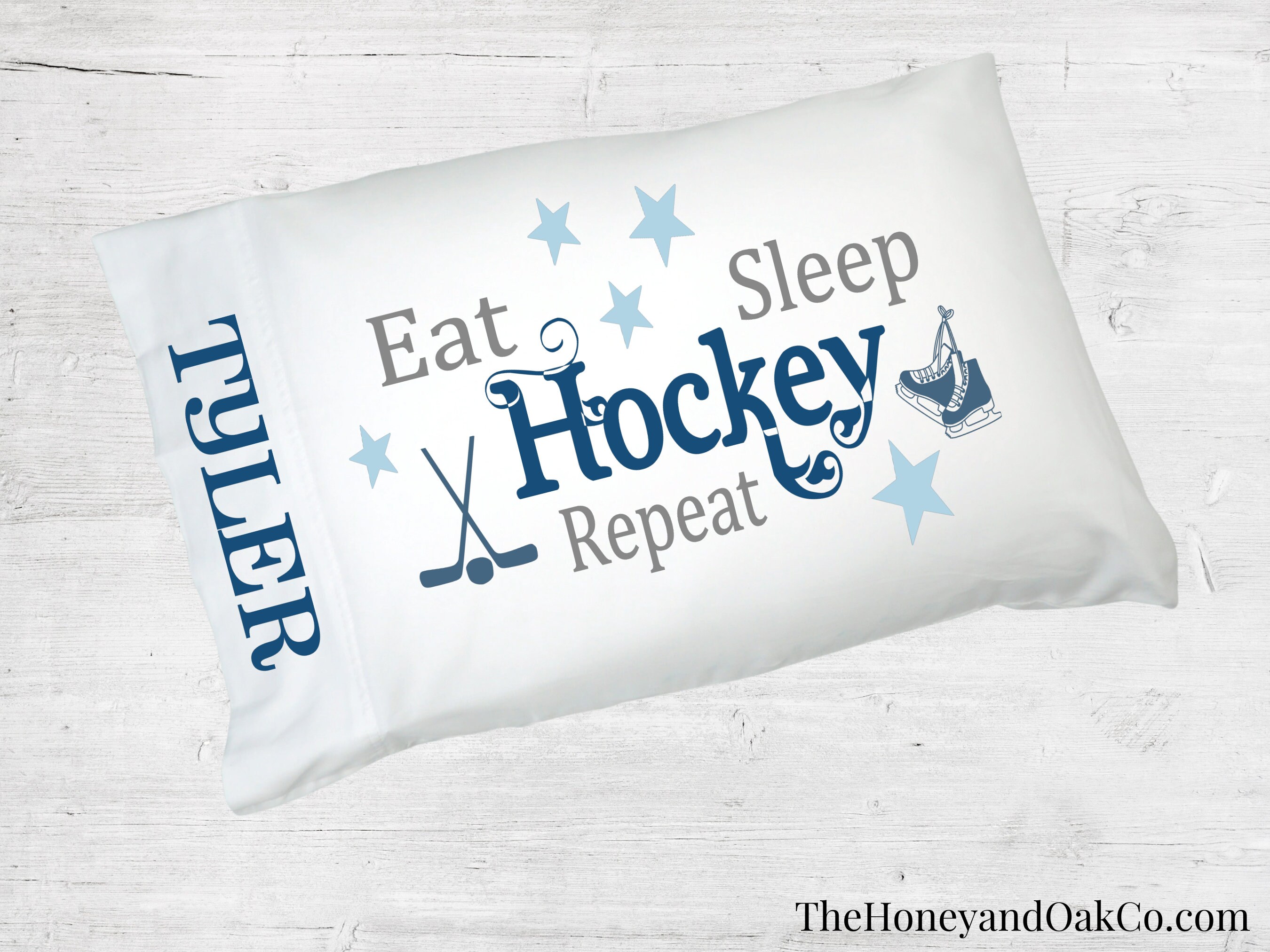 Personalized Hockey Player Pillow - newsvips