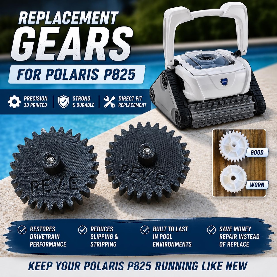 Polaris P825 P8050 / Zodiac CX20 CX35 Pool Cleaner Drive Gears