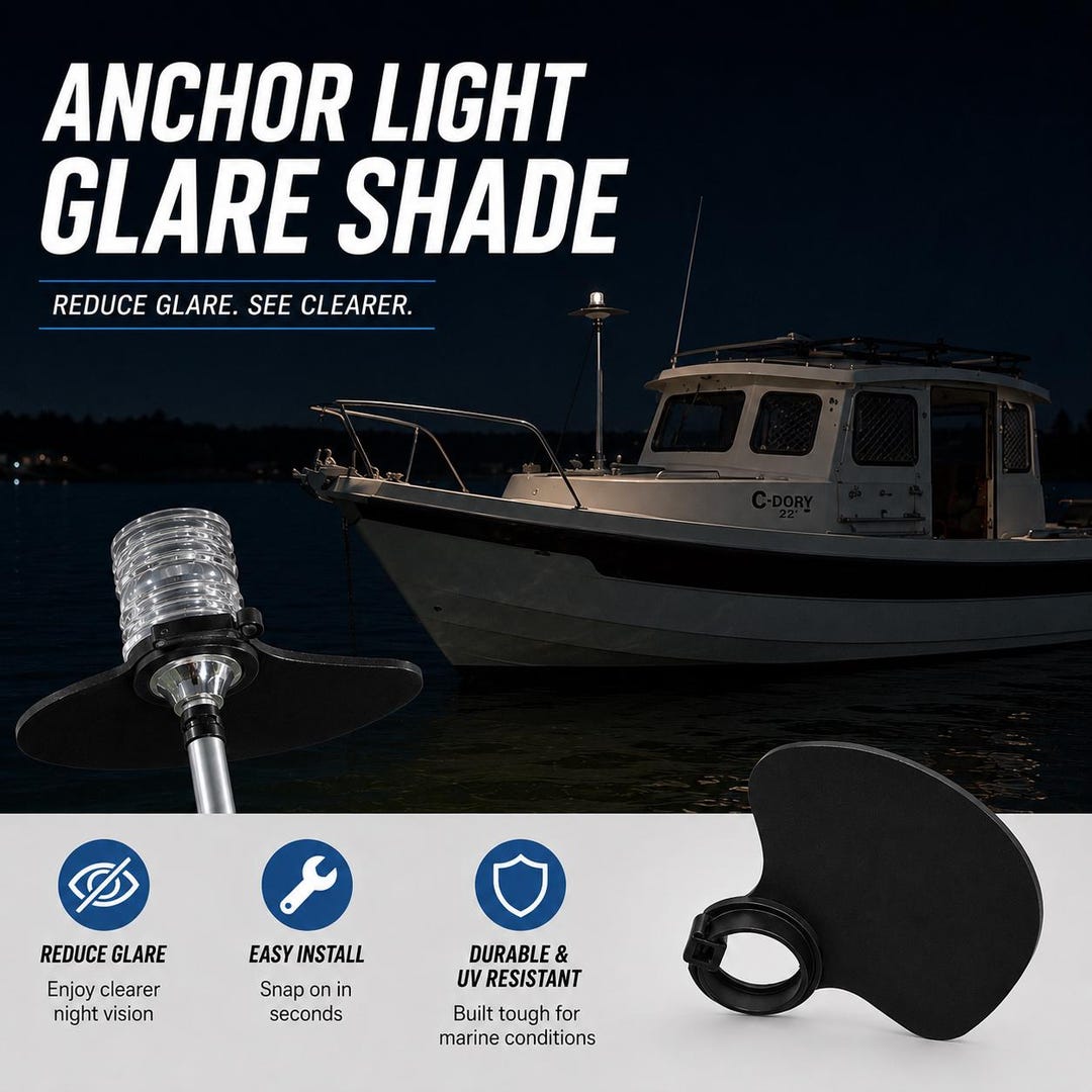 Anchor Light Glare Shade - Etsy