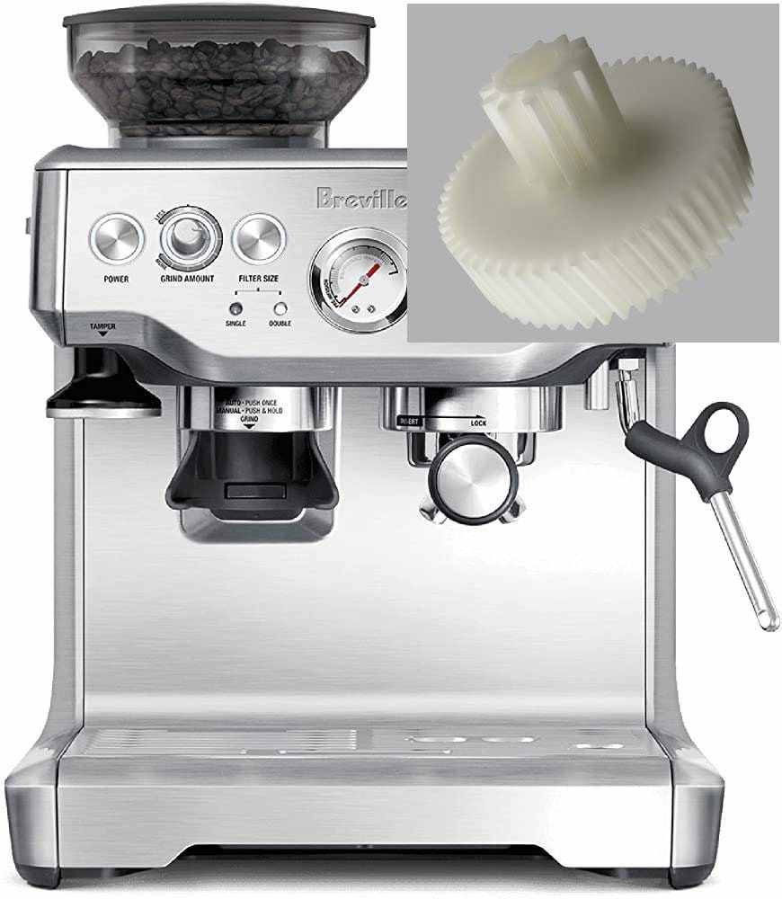 Breville / Sage Smart Grinder Pro Single Dose Hopper With Silicone Bellows  and Anti-popcorning Weight Wake up to Freshness 