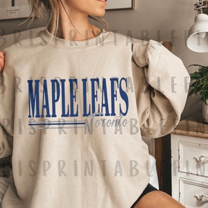 Toronto Maple Leaves Sweatshirt, NHL Sweatshirt, Hockey Shirt, Weihnachtsgeschenk, Vintage Hockey Sweatshirt