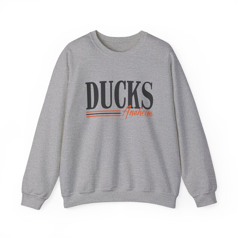 Anaheim Ducks NHL Sweatshirt, Vintage Ducks Sweatshirt, Hockey Fan Gift