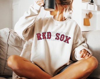 Boston Red Sox Sweatshirt, MBL Shirt, Baseball Crewneck