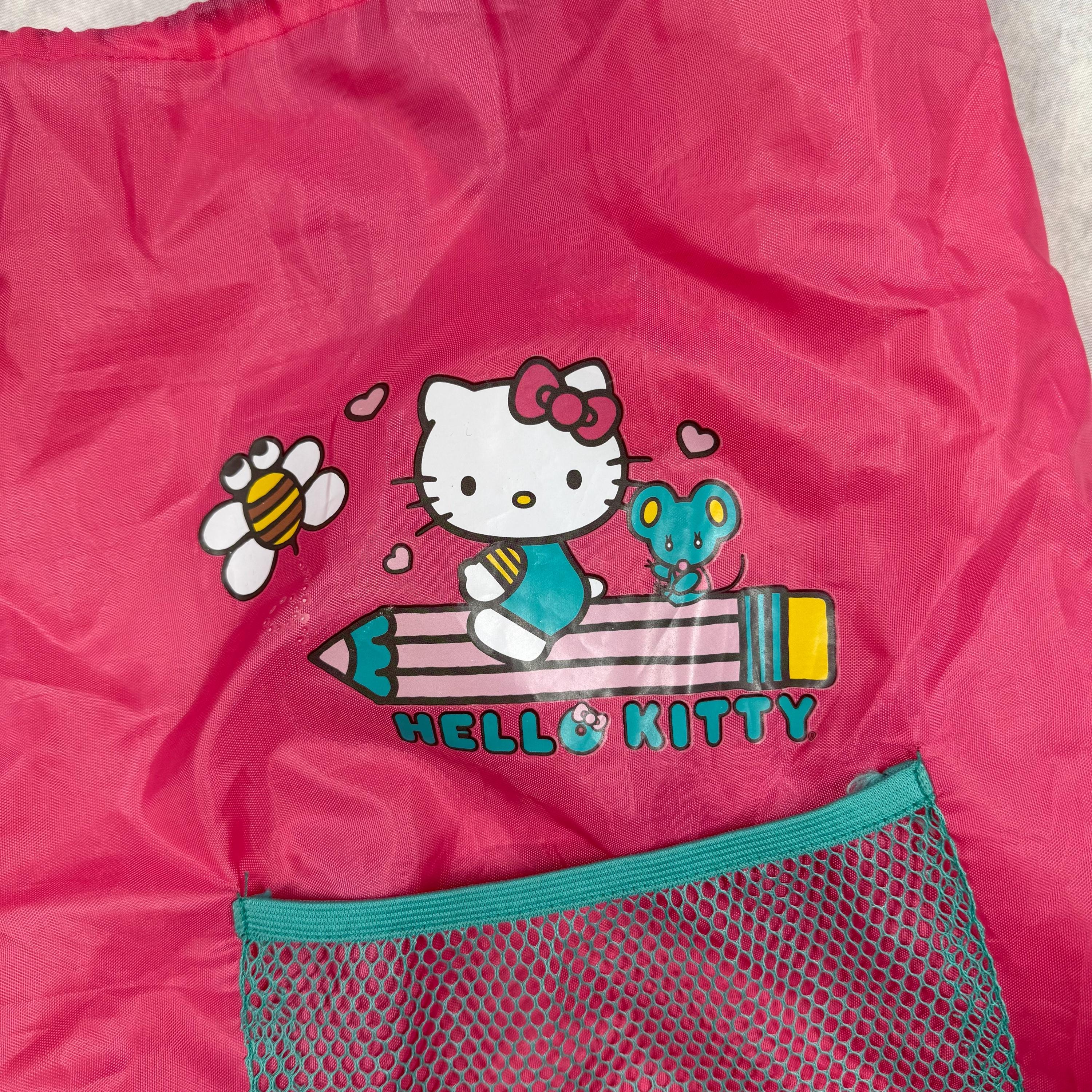Vintage y2k 2005 hello kitty sanrio pink apple juicy & sweet drawstring backpack s-l1200.jpg main image 3