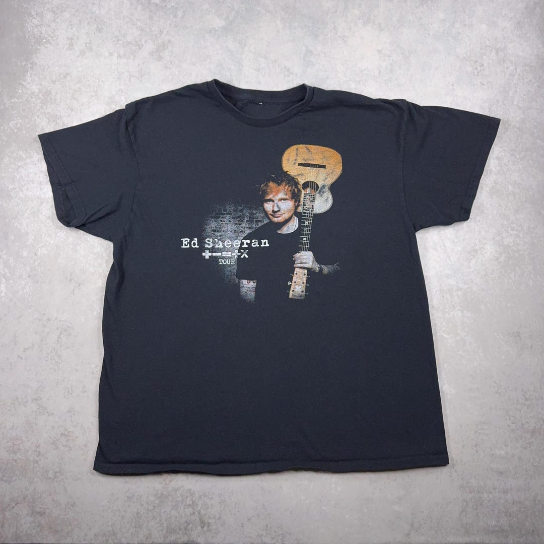 Official Ed Sheeran +–=÷x Tour Graphic T-shirt – Mathematics World