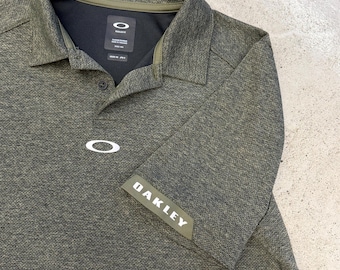 Oakley Pre-Loved Collared Golf Shirt Green (XS)