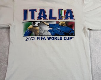 FIFA World Cup 2002 T-shirt Mens Large Official Football Soccer