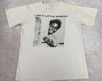 Buckwheat Big Head Men's T-Shirt - Officially Licensed, Dirty White Tee - View #8
