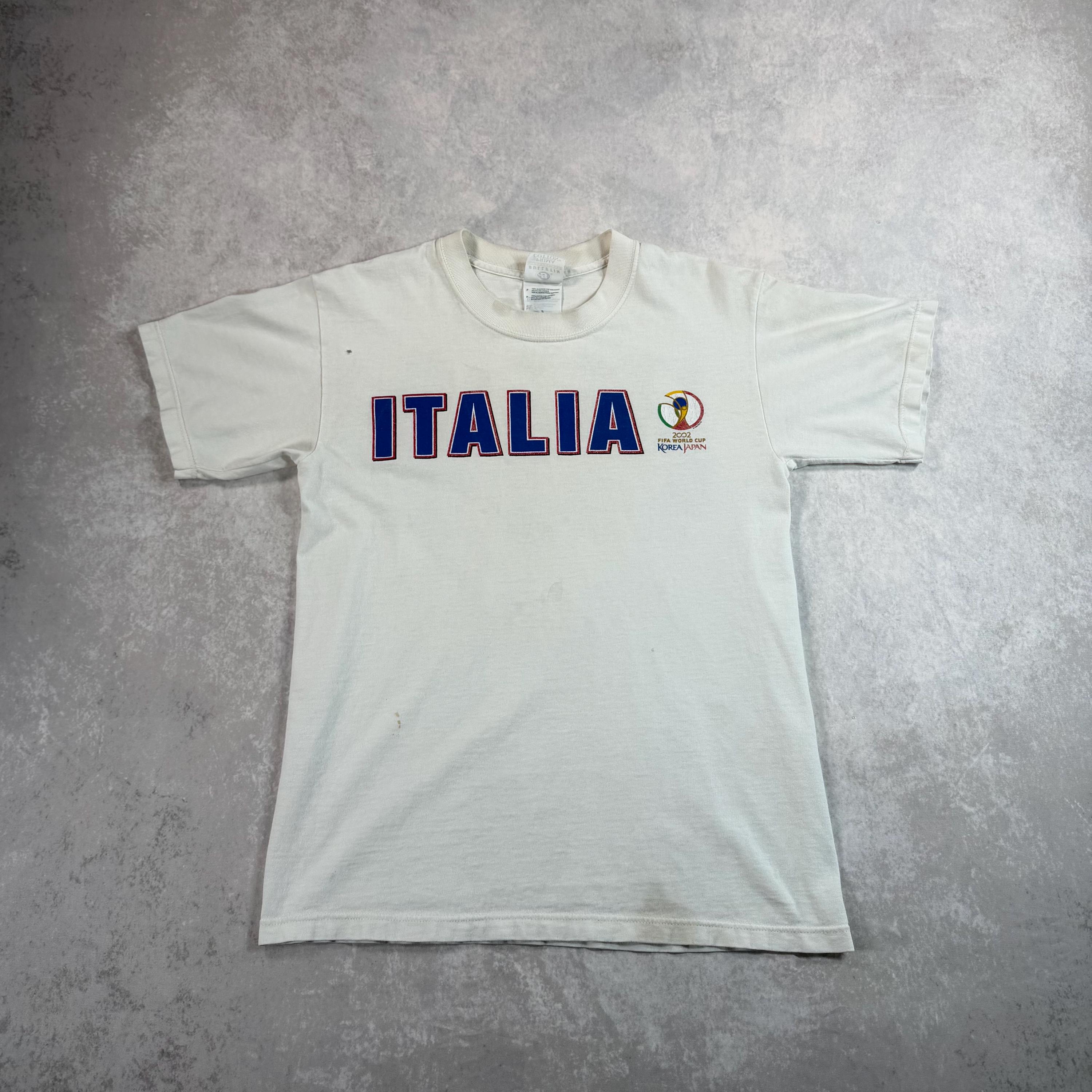 Vintage 2002 FIFA World Cup, Team Italy, T-shirt (small) - Etsy