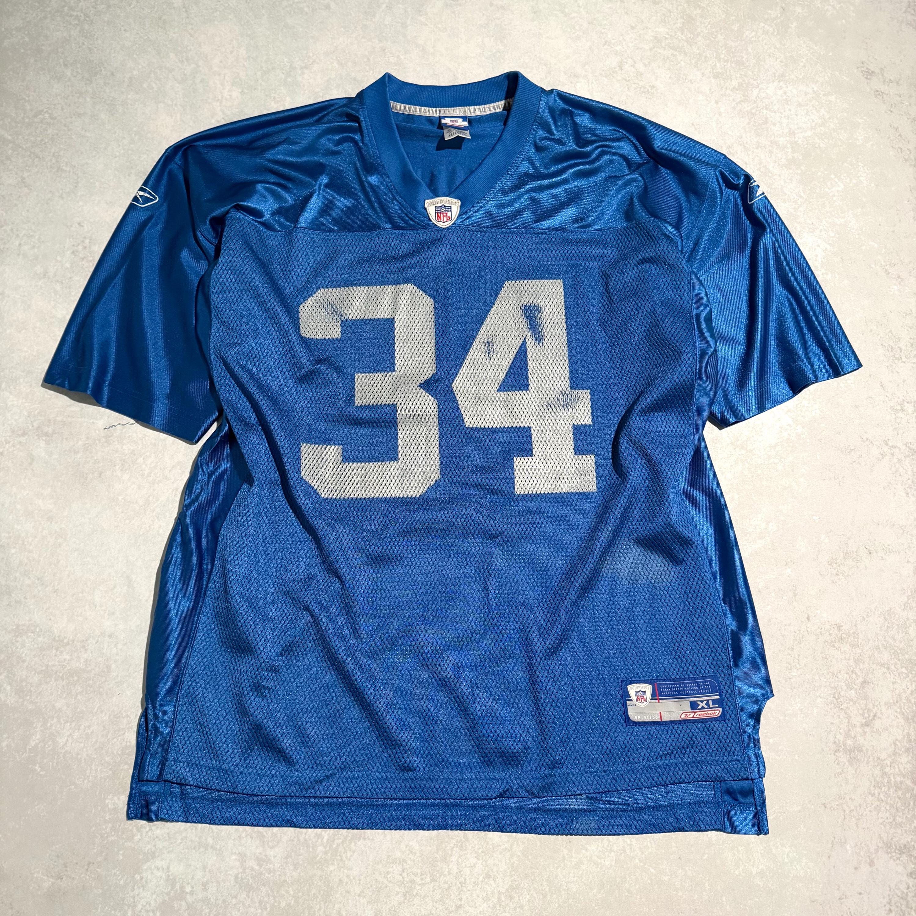 Vintage 2000's Detroit Lions, James Stewart #34 Football Jersey