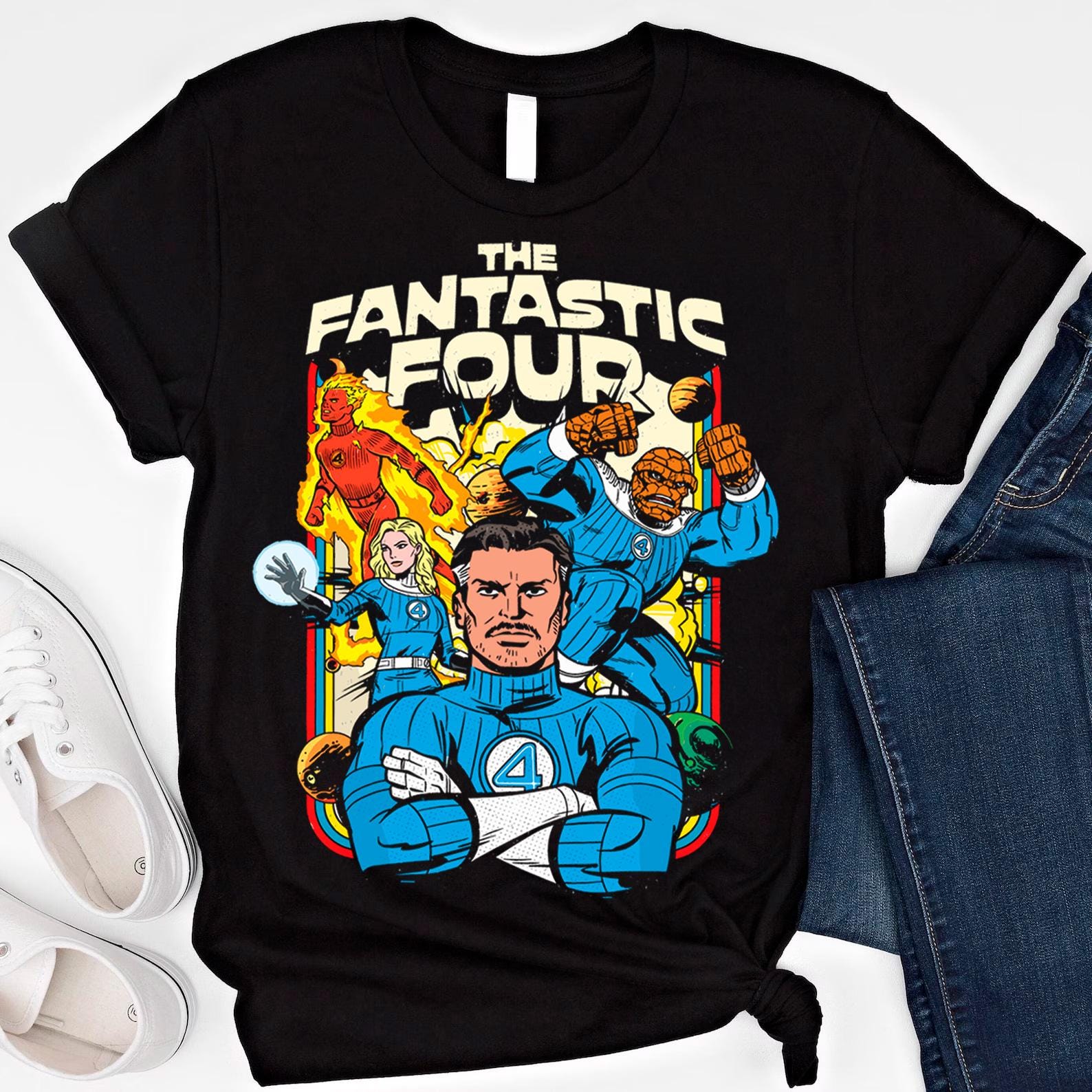Fantastic four shirt - Etsy 日本