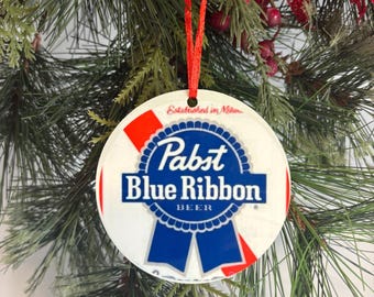Adorno Pabst de 3 pulgadas redondo sublimado sobre mdf