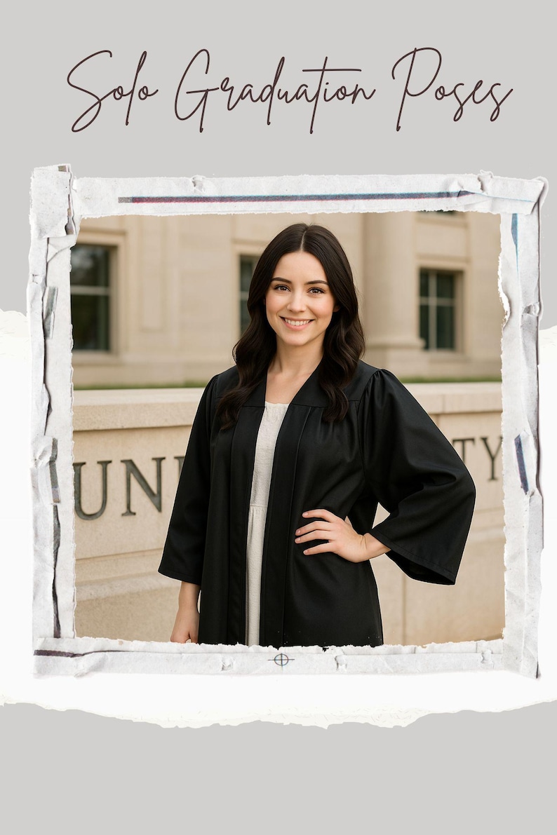 Graduation Posing Guide: 20 Photo Ideas With Prompts (PDF) - Etsy