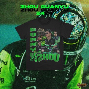Zhou Guanyu 2024 Formula 1 Graphic T-Shirt | F1 | Kick Sauber F1