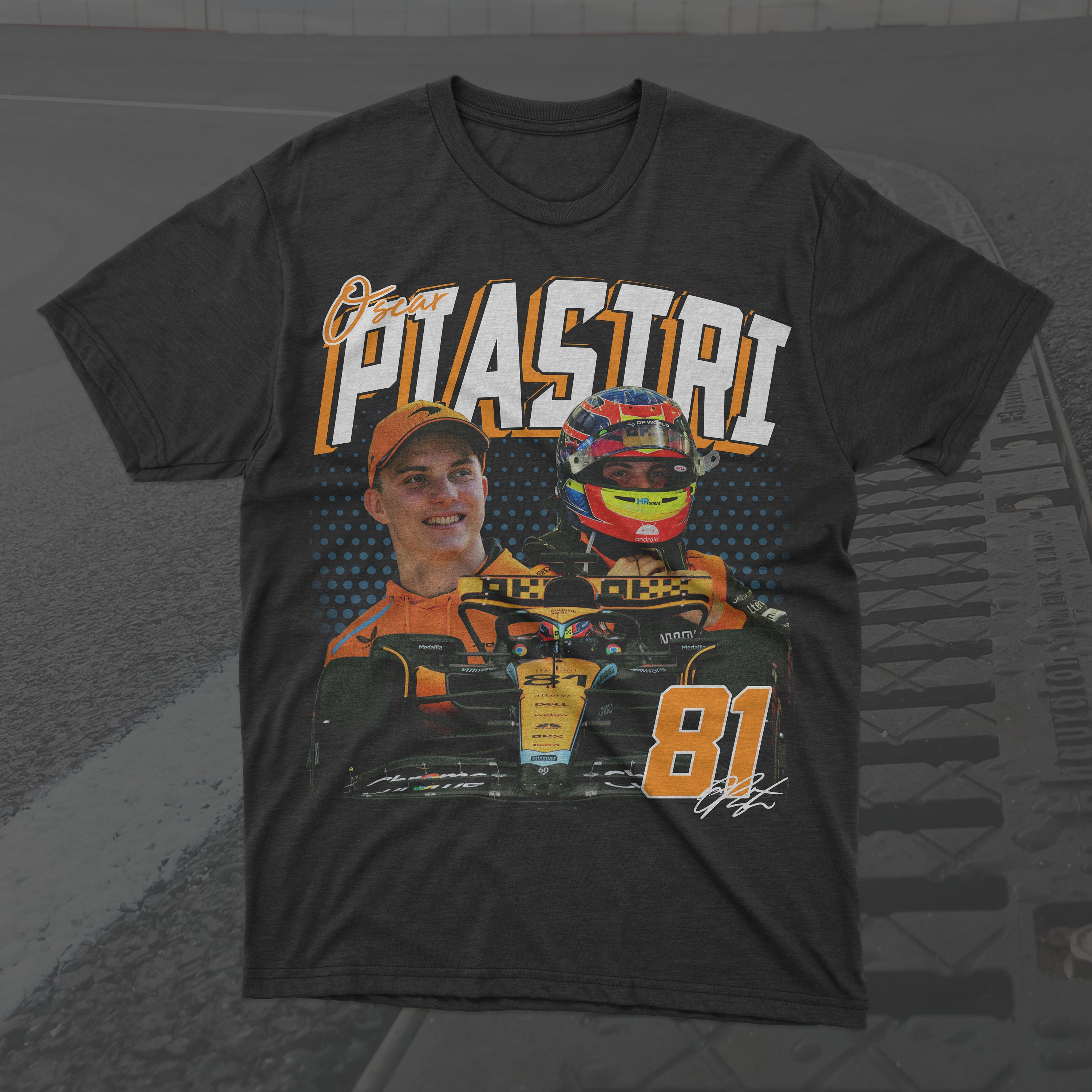 Oscar Piastri F1 Camisetas, Oscar Piastri Formula 1 Ropa, camisas,  mercancía