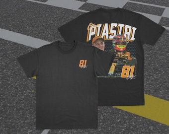 Oscar Piastri Tshirt, Formula 1 Graphic Racing Shirt, F1 Shirt Oscar Piastri Merch, McLaren F1 Piastri, F1 Gifts Piastri, Oscar Piastri 2024