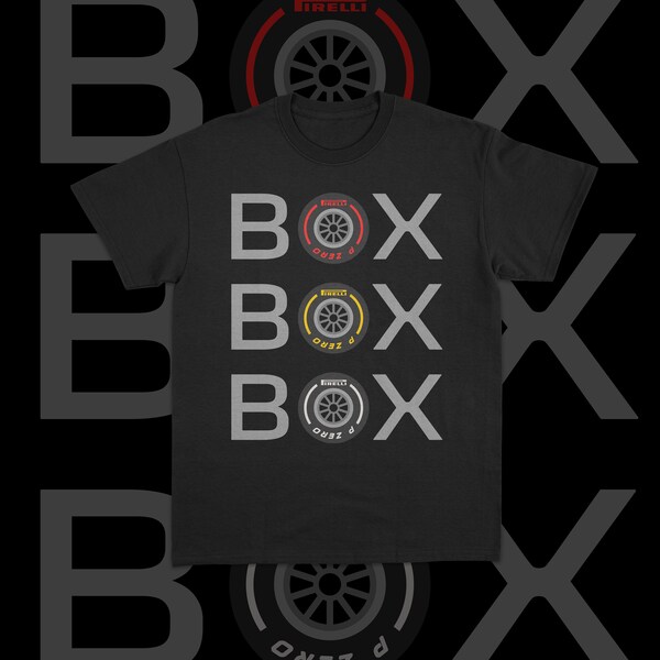 F1 Shirt, Box Box Box, F1 Gift, Formula 1 Shirt, Racing Shirt, F1 Merch, Racing Fan, Formula 1, F1 Fan, Pit Lane, Pit Crew