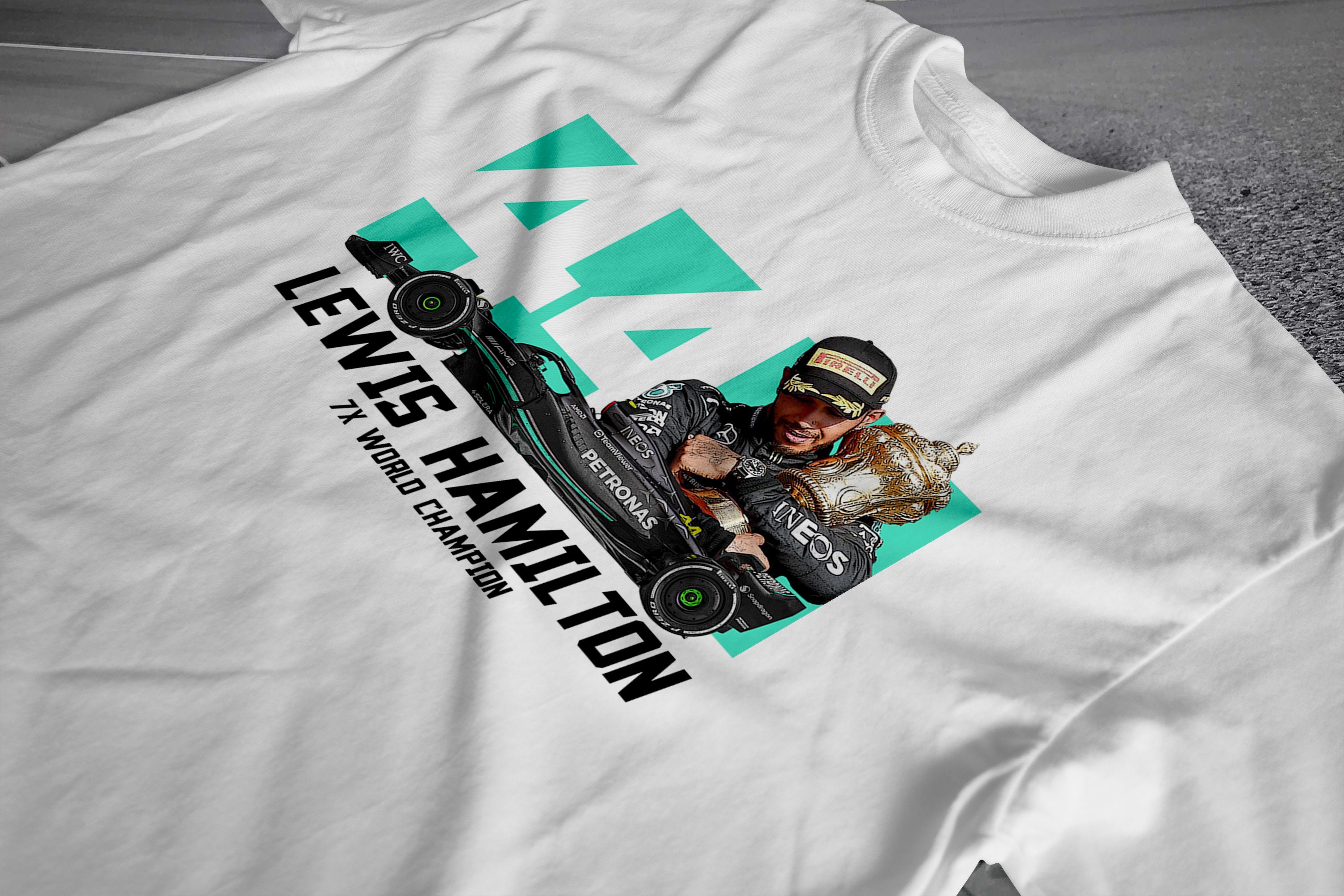 Retro Graphic T-Shirt - Mercedes-AMG Petronas