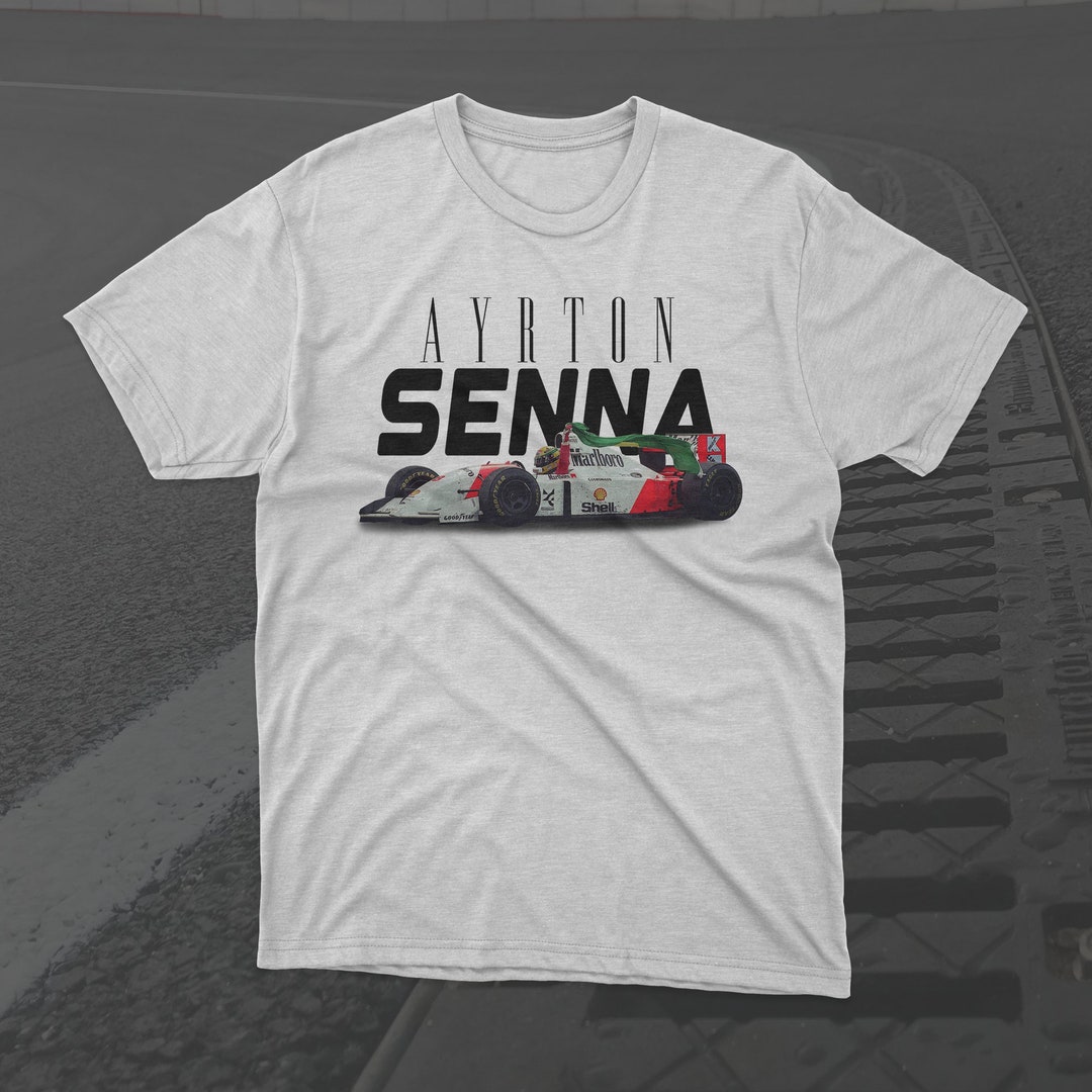 Ayrton Senna Formula 1 Tshirt Mclaren F1 Shirt 2023 F1 Etsy