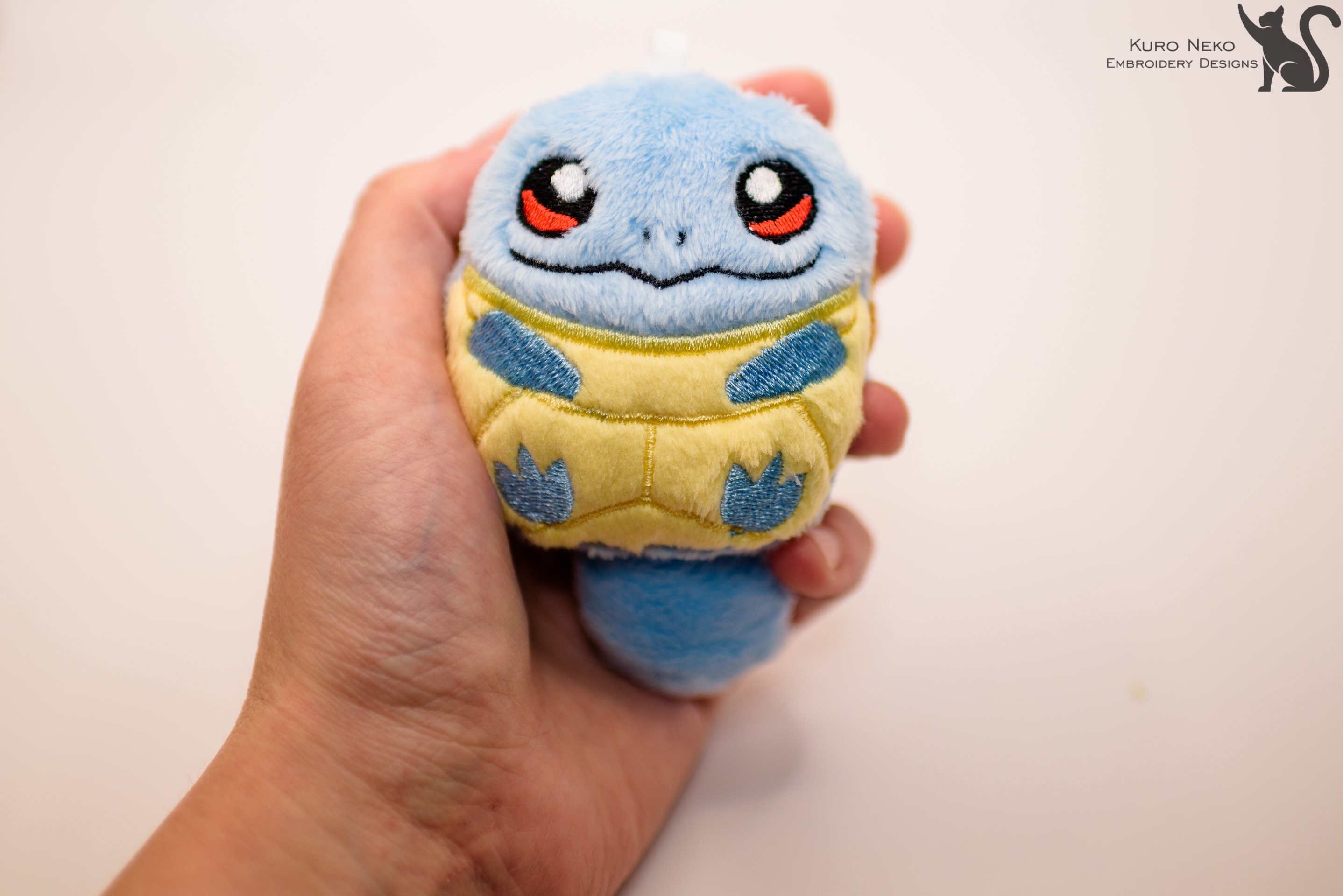In the Hoop - Digital ITH Plush Pattern | Keychain Squish Dragon Fan ...