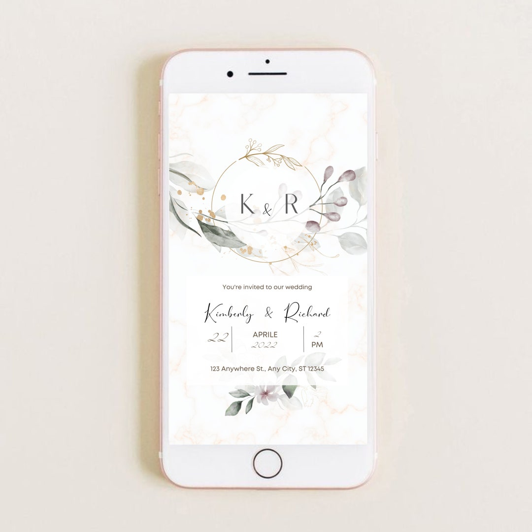 Digital and Paper Invitation Menu Tableau Segnalosto Etsy