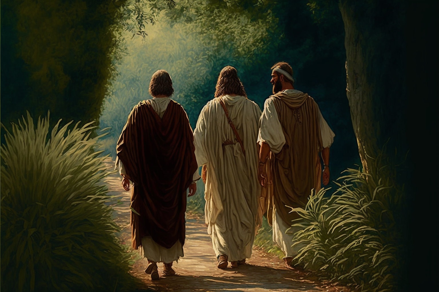 The Road to Emmaus - Etsy