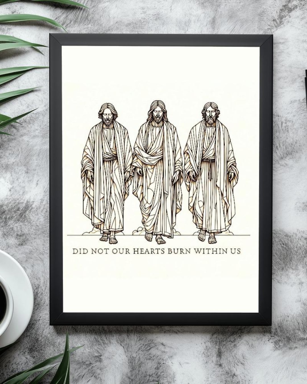Did Not Our Hearts Burn Within Us - Etsy