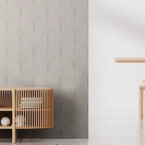 Tapete Creme Neutral Art Deco Luxus Wanddekor Vintage Boho Retro Wohnkultur Abnehmbares Schälen und Aufkleben oder Traditionelle Tapete