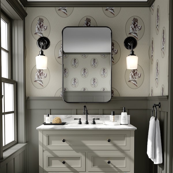 Funny Bathroom Wallpaper - Etsy