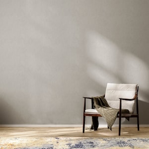 Papier peint à la chaux - Boho côtier de luxe vintage neutre rétro amovible avec pellicule de protection ou design traditionnel permanent